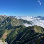 唐松岳から五竜岳へ縦走の旅